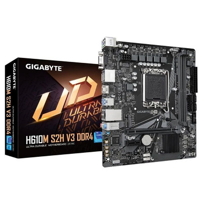 PLACA BASE GIGABYTE H610M S2H V3 DDR4 PLACA BASE GIGABYTE H610M S2H V3 DDR4